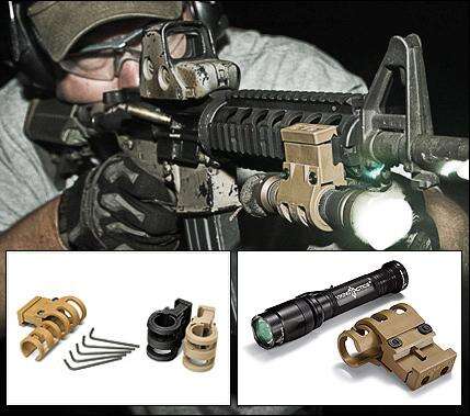 Misc. Accessories Viking Tactics Inc. Ready Series LIGHT MOUNT BLACK